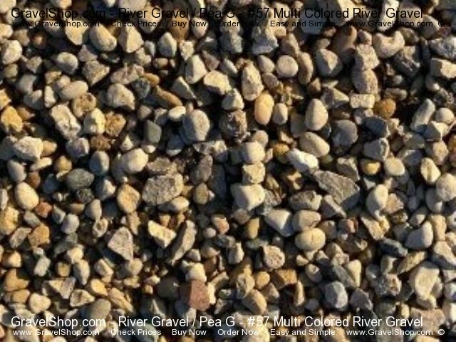 Multicolor River Stones,Flouray All Mix Pebbles &Gravels from Turkey 